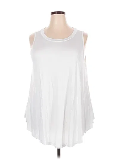 Pre-owned Lane Bryant Casual Dress In White