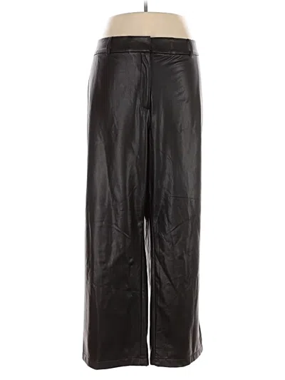 Pre-owned Lane Bryant Casual Pants In Black