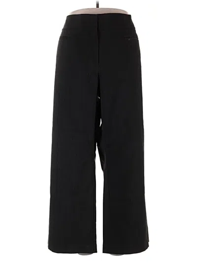 Pre-owned Lane Bryant Casual Pants In Black