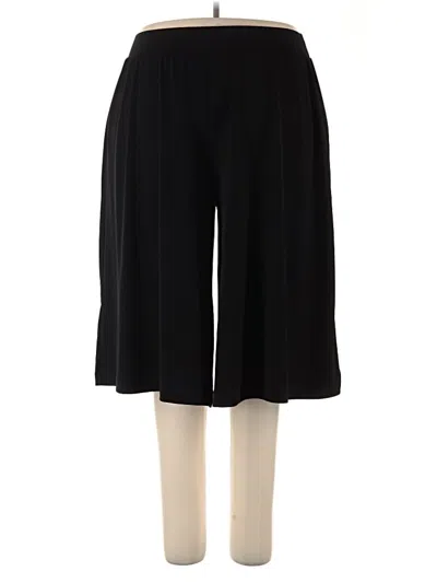 Pre-owned Lane Bryant Casual Pants In Black