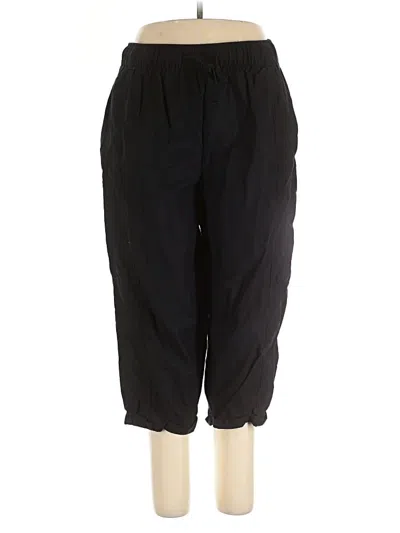 Pre-owned Lane Bryant Casual Pants In Black