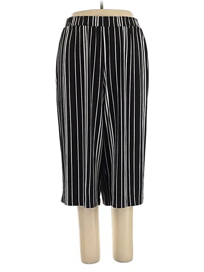 Pre-owned Lane Bryant Casual Pants In Black