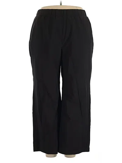 Pre-owned Lane Bryant Casual Pants In Black