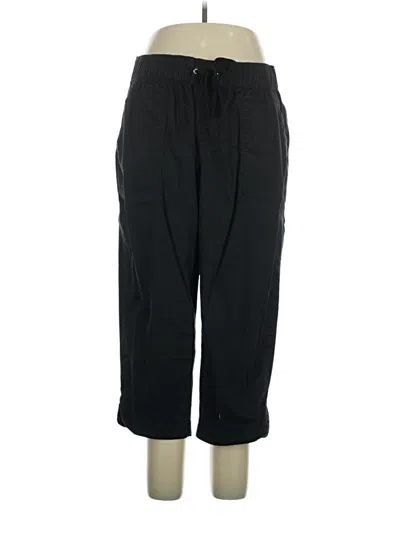 Pre-owned Lane Bryant Casual Pants In Black