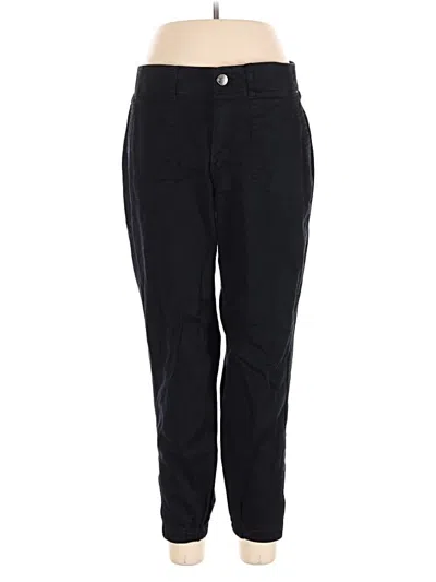 Pre-owned Lane Bryant Casual Pants In Black