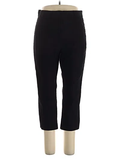 Pre-owned Lane Bryant Casual Pants In Black