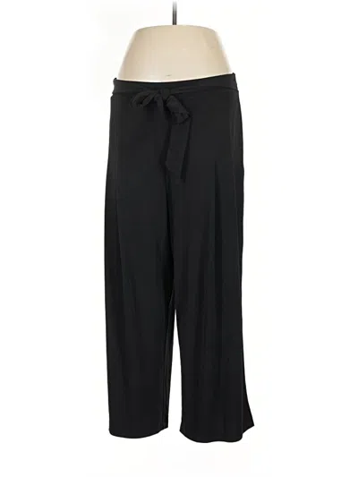 Pre-owned Lane Bryant Casual Pants In Black