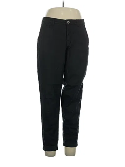 Pre-owned Lane Bryant Casual Pants In Black