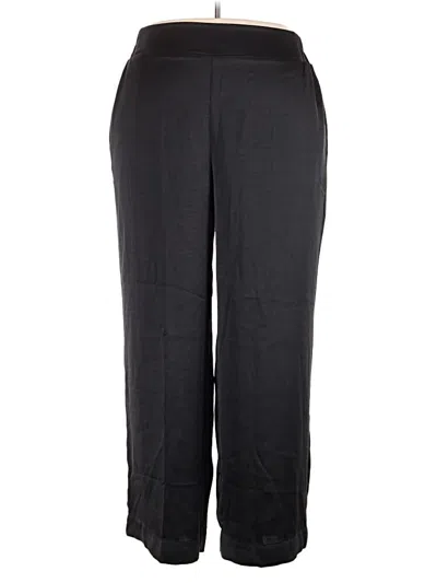 Pre-owned Lane Bryant Casual Pants In Black