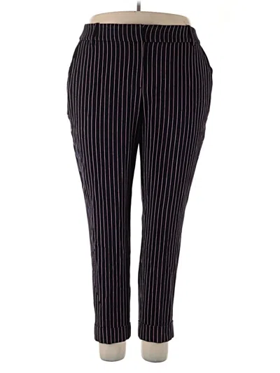 Pre-owned Lane Bryant Casual Pants In Black