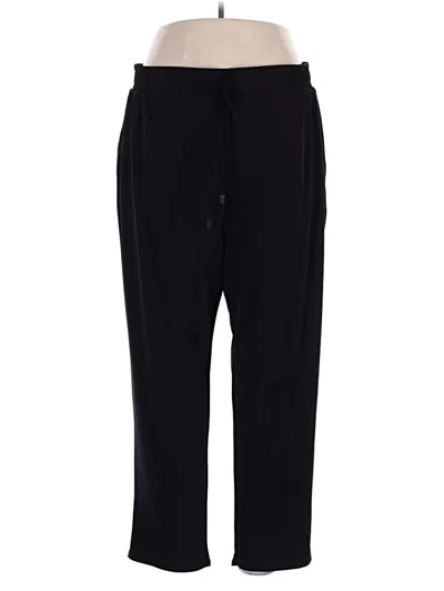 Pre-owned Lane Bryant Casual Pants In Black