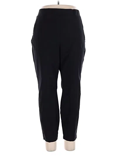 Pre-owned Lane Bryant Casual Pants In Black