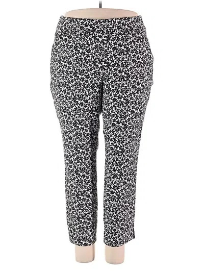 Pre-owned Lane Bryant Casual Pants In Black