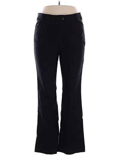 Pre-owned Lane Bryant Casual Pants In Black