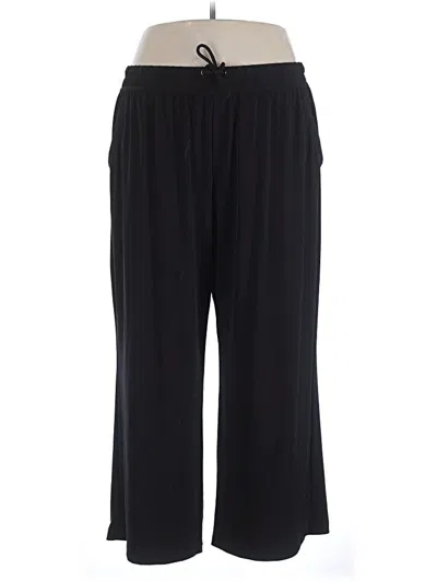 Pre-owned Lane Bryant Casual Pants In Black