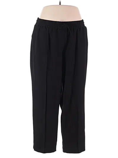 Pre-owned Lane Bryant Casual Pants In Black