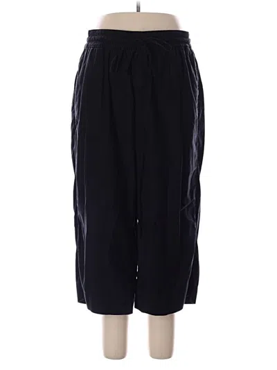 Pre-owned Lane Bryant Casual Pants In Black