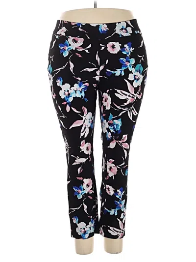 Pre-owned Lane Bryant Casual Pants In Black