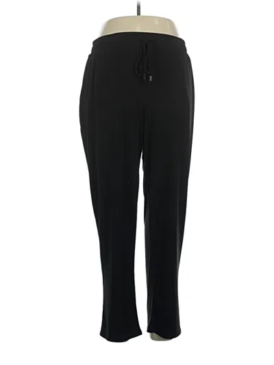 Pre-owned Lane Bryant Casual Pants In Black