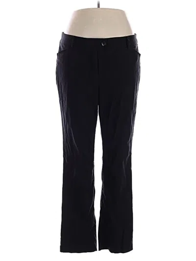 Pre-owned Lane Bryant Casual Pants In Black