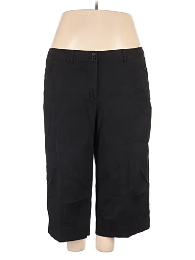 Pre-owned Lane Bryant Casual Pants In Black