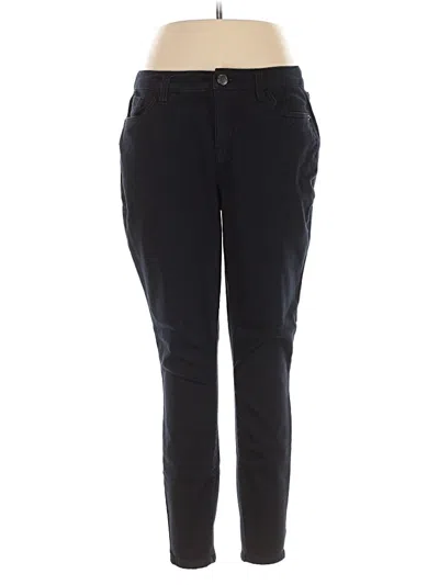 Pre-owned Lane Bryant Casual Pants In Blue