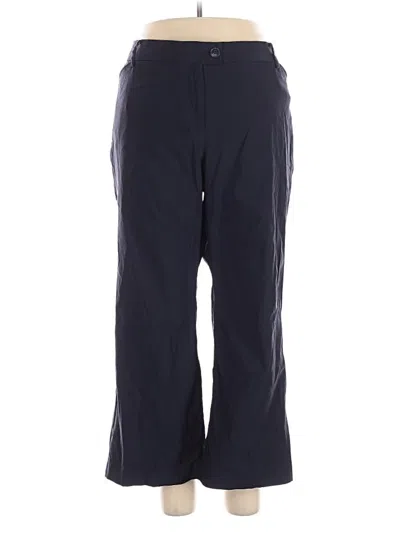 Pre-owned Lane Bryant Casual Pants In Blue