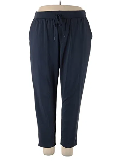 Pre-owned Lane Bryant Casual Pants In Blue