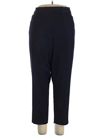 Pre-owned Lane Bryant Casual Pants In Blue