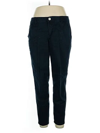 Pre-owned Lane Bryant Casual Pants In Blue