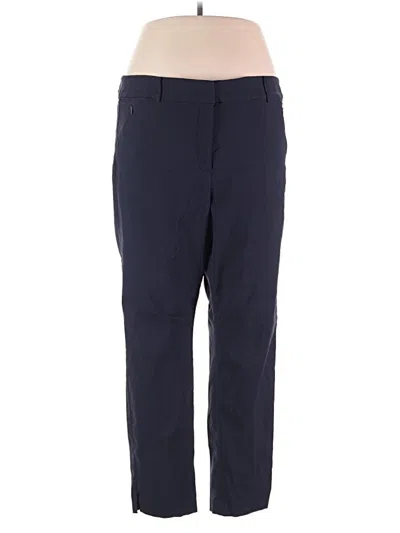 Pre-owned Lane Bryant Casual Pants In Blue