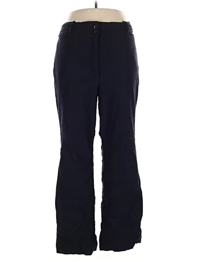 Pre-owned Lane Bryant Casual Pants In Blue