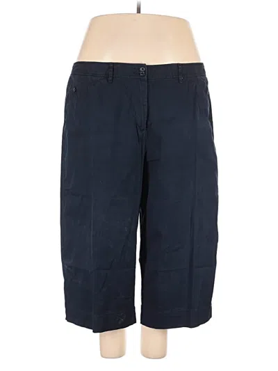 Pre-owned Lane Bryant Casual Pants In Blue