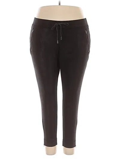 Pre-owned Lane Bryant Casual Pants In Brown