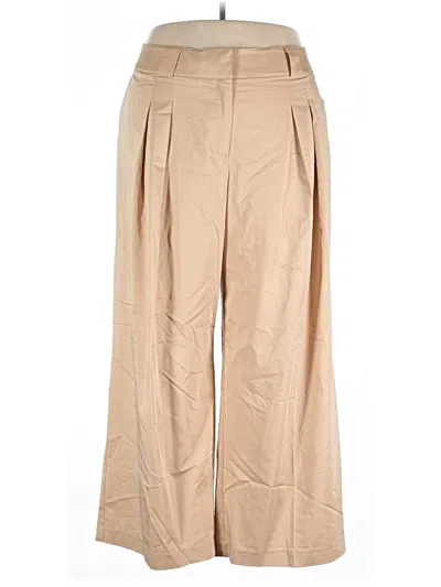 Pre-owned Lane Bryant Casual Pants In Brown