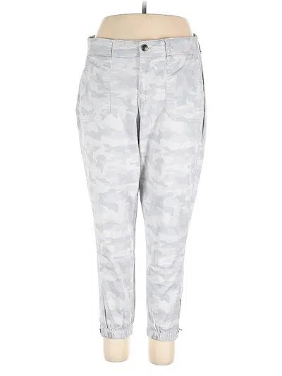 Pre-owned Lane Bryant Casual Pants In Gray