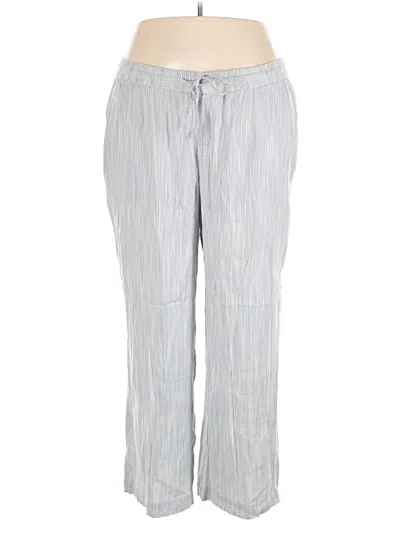 Pre-owned Lane Bryant Casual Pants In Gray