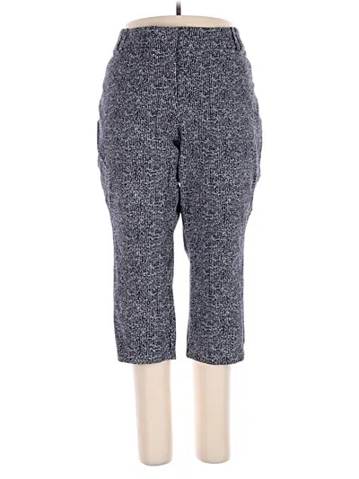 Pre-owned Lane Bryant Casual Pants In Gray