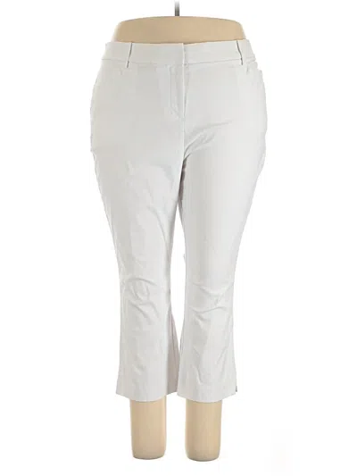 Pre-owned Lane Bryant Casual Pants In Gray