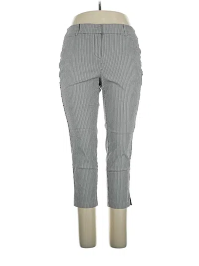 Pre-owned Lane Bryant Casual Pants In Gray