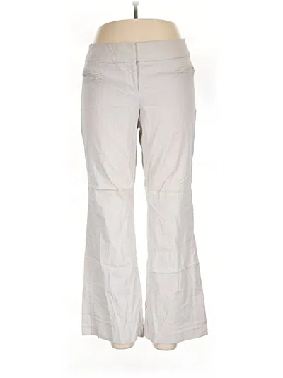Pre-owned Lane Bryant Casual Pants In Gray