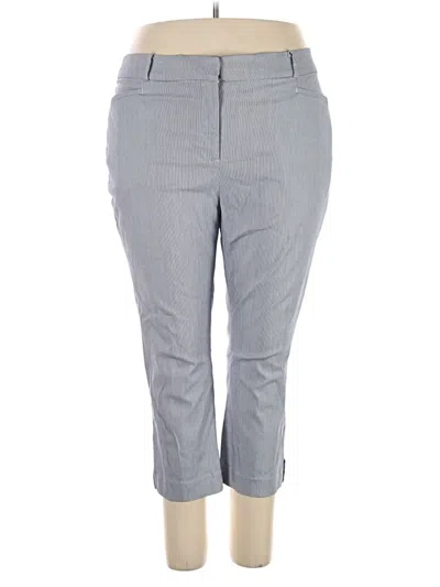 Pre-owned Lane Bryant Casual Pants In Gray
