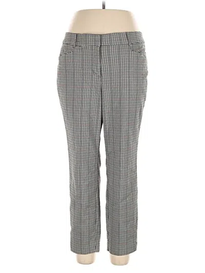 Pre-owned Lane Bryant Casual Pants In Gray