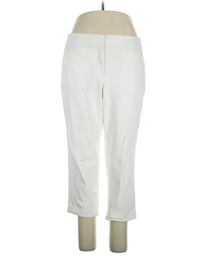 Pre-owned Lane Bryant Casual Pants In Ivory
