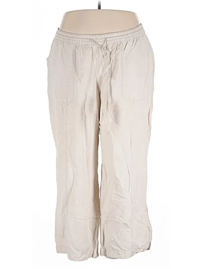 Pre-owned Lane Bryant Casual Pants In Ivory