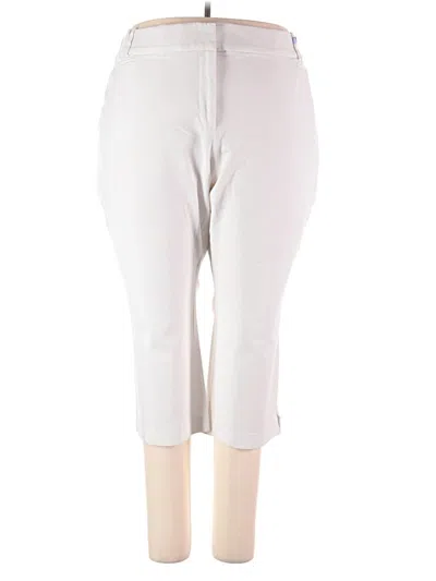 Pre-owned Lane Bryant Casual Pants In Ivory