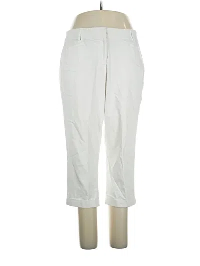 Pre-owned Lane Bryant Casual Pants In Ivory