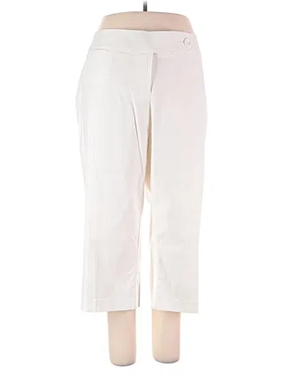 Pre-owned Lane Bryant Casual Pants In Ivory