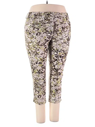 Pre-owned Lane Bryant Casual Pants In Purple