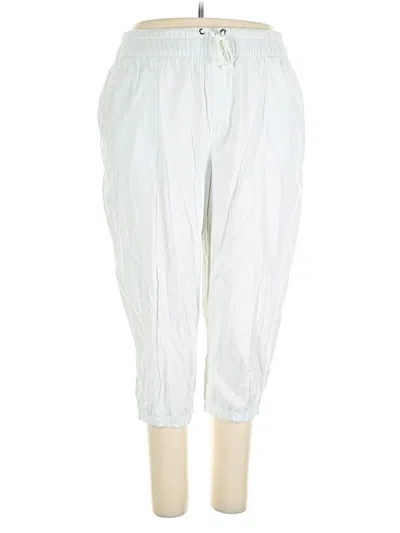 Pre-owned Lane Bryant Casual Pants In Silver